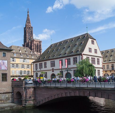 Une vue de Strasbourg ; Crédit : Wikimedia Commons, photo par Sergey Ashmarin